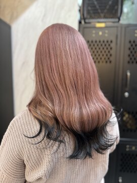 ヴァイス 渋谷店(VAICE) ハイトーンカラー/エンドカラー/ピンクベージュ