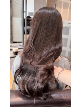 オーブ ヘアー アンリ 梅田店(AUBE HAIR unli) 【AUBE HAIR梅田店】艶ブラウンカラーinsta→@katayama_hijiri