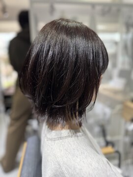 バイエイト(X８) くびれボブ/ショート/ボブ/髪質改善/レイヤーカット