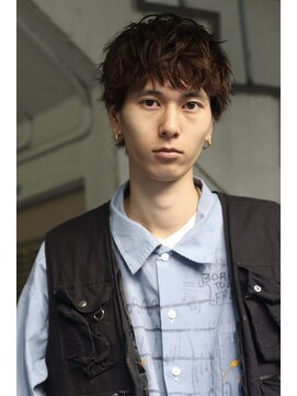 ブークル(boucle) メンズショートパーマ