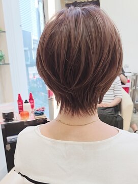 ウィル あべの店(WiLL) イメチェン丸みショートナチュラルボブ30代40代50代田嶋7