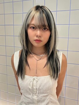 ローエ バイ デコ(Rohe by DECO) 【廣川】スカンクヘア/mixカラー/ローライト/レイヤーカット