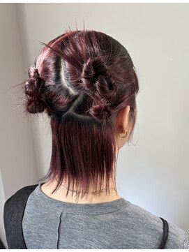 クリーク ボイス ヘアー 東原店(CLIQUE voice hair) ボブ ＋ カチモリヘア