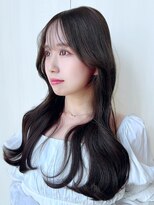 エインアンリー 明治神宮前(AIN.ANLY.) レイヤーカット透明感似合わせカットロングレイヤー前髪カット