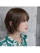 プラスイズム(PLUSISM)&nbsp;グレージュハイライト♪