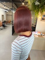 ラフ バイ へアーフリーティー(Laf by Hair freety) ボルドーカラー