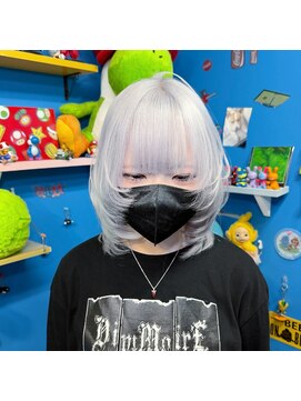 エルシャドール(EL-SHADDOLL) ホワイトカラー×レイヤーカット