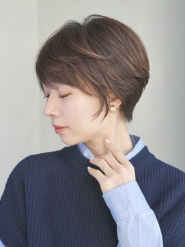 インセプション 銀座(INCEPTION) 前下がりショート・ボブ/パーマ/前髪なし/30代/40代/50代/長め