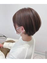 デイジー(Daisy)&nbsp;大人ショートボブ丸みショートマッシュショート白髪ぼかし