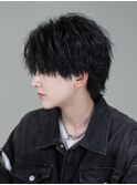 ルーズシャドウパーマ/縦落ちパーマ/横浜駅西口/マッシュ