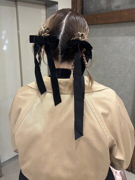 ゼストララ(ZEST Lara) お出かけhair set【吉祥寺】あおい