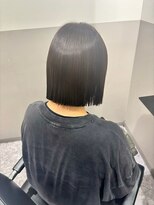 イア シブヤ(IA shibuya)&nbsp;切りっぱなしボブ×艶髪縮毛矯正
