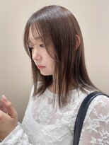 ケンジ 横浜(KENJE) ブリーチなしダブルカラー/ショコラベージュ/横浜美容室