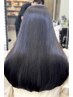 【1周年記念】デザイン縮毛矯正+カット+極上うるツヤTr ¥29700→¥24200