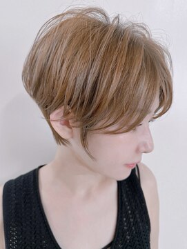 アナザヘアー なんば 高島屋前店(ANAZA hair) 大人ショート&ハイトーンスタイル