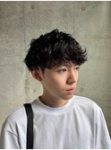 波巻きツイストスパイラル/リバースセンターパート/千葉