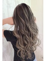トップシェイプ(TOP SHAPE) ハイライトグラデーションウェーブロング艶髪