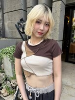 ヴォアソルヂェ オリエンタル(Voasorte ORIENTAL)&nbsp;【VoasorteORIENTAL】    Airy Blonde Bob