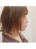 抜け感ボブ