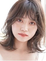 美容室ノノカ(nonoka)&nbsp;カジュアルルーズ♪ラフウェーブミディ
