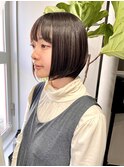 シンプル美髪ボブ
