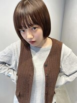 美髪/ホワイトグレージュ/大人かわいい/こなれミディ[銀座]