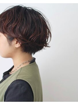 パープル 自由が丘(purple) 小顔に見えるヘア/オリーブグレー／ココアベージュ[自由が丘]