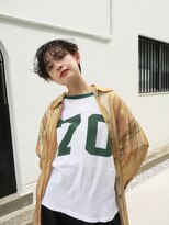 ウォーター 表参道(WATER) ハンサムショート/センターパート/こなれヘア