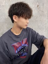 ロンドガルマン 名古屋(Lond GULLMAN)&nbsp;前下がり波打ちパーマスタイル