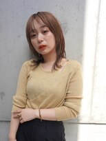 ニコ トウキョウ(nico TOKYO)&nbsp;ミディアムレイヤーカット/10代20代/インナーカラー/ミディアム