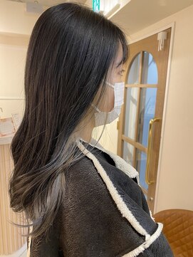 クレビアテン(CreBiA ten_) イヤリングカラー★アッシュホワイト