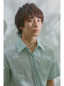 ダブル(W) 簡単セットの束感ショート メンズショート 自由が丘 YUTA