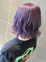 ラシサ(rashisa)&nbsp;切りっぱなし×ブルーラベンダー