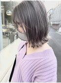 ◎ブリーチなしダブルカラーグレージュラベンダーアッシュ