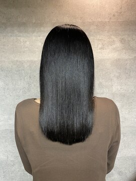 ナチュラル 青森新町店(Natural) 魔法の縮毛矯正ケアルーガ+艶髪カラー