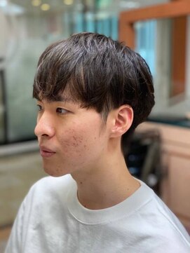 アポロカットステージ 相模大野店 アップバング/ツーブロックマッシュ<理容室>[メンズ/相模大野]