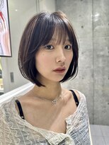 ロンドブルーム 天神大名店(Lond Bloom) 10代20代30代韓国ボブ髪質改善切りっぱなしボブ似合わせカット