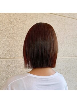 ヘアメイク サッカ 新栄店(Hair make sacca) ぱつんとBob