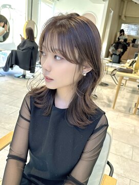 マウル 栄(MAEUL) レイヤーカット韓国ヘア