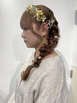 ゼスト パーク(ZEST PARK) gold hair accessory arrange【maiko】【吉祥寺】