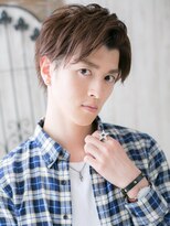 モッズヘア メン 上尾東口店(mod's hair men)&nbsp;カジュアルダークアッシュフェザーショートX上尾