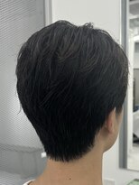 バース 梅田中崎町店(BIRTH)&nbsp;ダウンパーマニュアンスパーマセンターパート韓国メンズパーマ