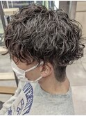 メンズカット/パーマ/ツイスト/ランダムパーマ/U24学割
