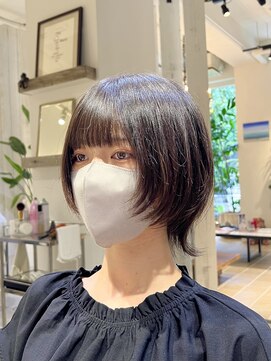 グラッド(GLAD.) ショートウルフカットネオウルフカット顔まわりレイヤーカット