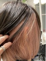 テーラヘアー 公津の杜店(TELA HAIR)&nbsp;インナー×コーラルピンク【TELA HAIR 公津の杜店】