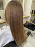 【上重指名限定】ブリーチ無しでできる透明感カラー