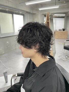 リベルテ 上板橋(liberte) マッシュウルフ×シャドーパーマ