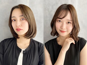 テラ(TERRA)の写真/《大人女性の魅力を底上げする美髪グレイカラー》トレンドを取り入れた上品でナチュラルな仕上がりに＊