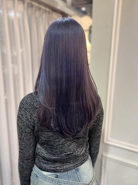 アクシス 栄ガスビル店(`AXIS) 【ayame】似合わせカット/ブリーチありラベンダー