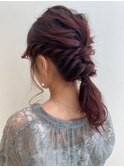 ☆大人気！結婚式編みおろしヘアセットパーティー☆